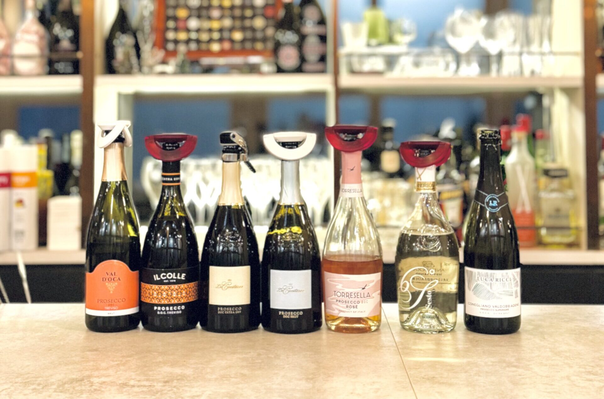 きょうのプロセッコはDOCが5種類とDOCGが2種類でスタート – 【公式